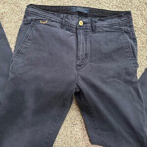 Zara Men's Navy Trousers